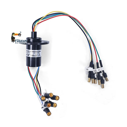 DoubleE 1/14 Volvo EC160E RC Hydraulic Excavator Slip Ring Infinite Rotation Part