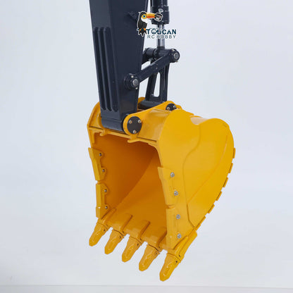 Ready to operate FROG-1 metal track hydraulic excavator model hammer attachment version pre assembled painted rc construction digger with 3 oil pumps FrSky X14 handheld remote control
