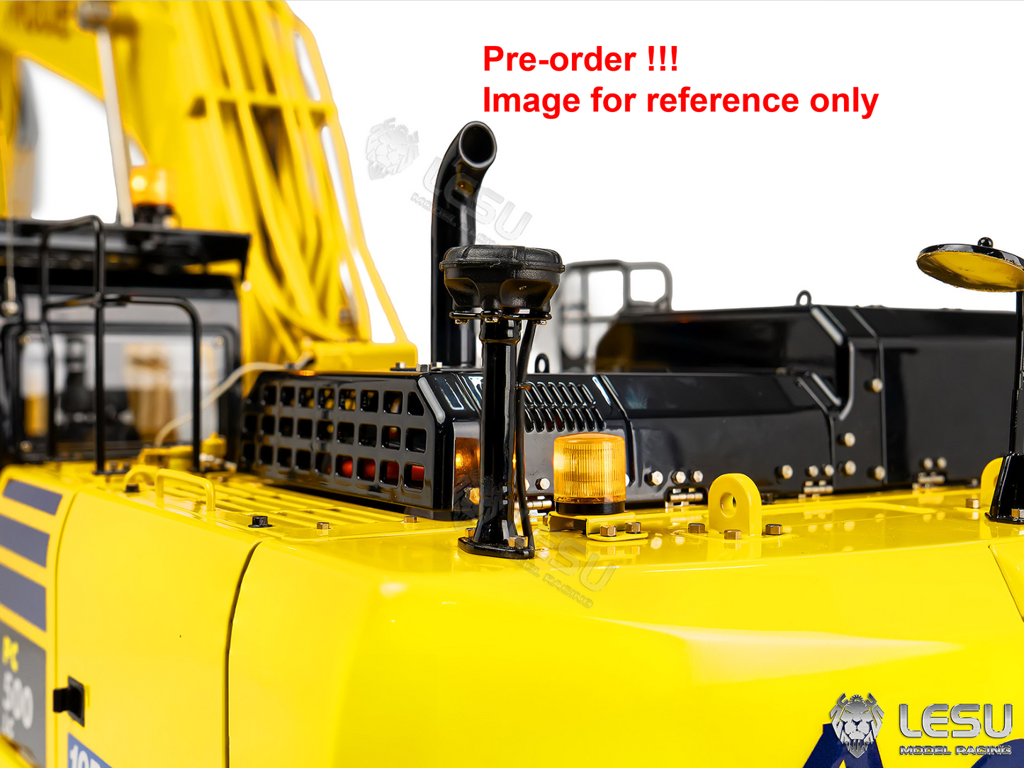 New Pre-Order Deposit LESU 1/14 PC500 Hydraulic RC Excavator with 7 Ways Valves 360 Degree Rotation for Construction Vehicle Enthusiast