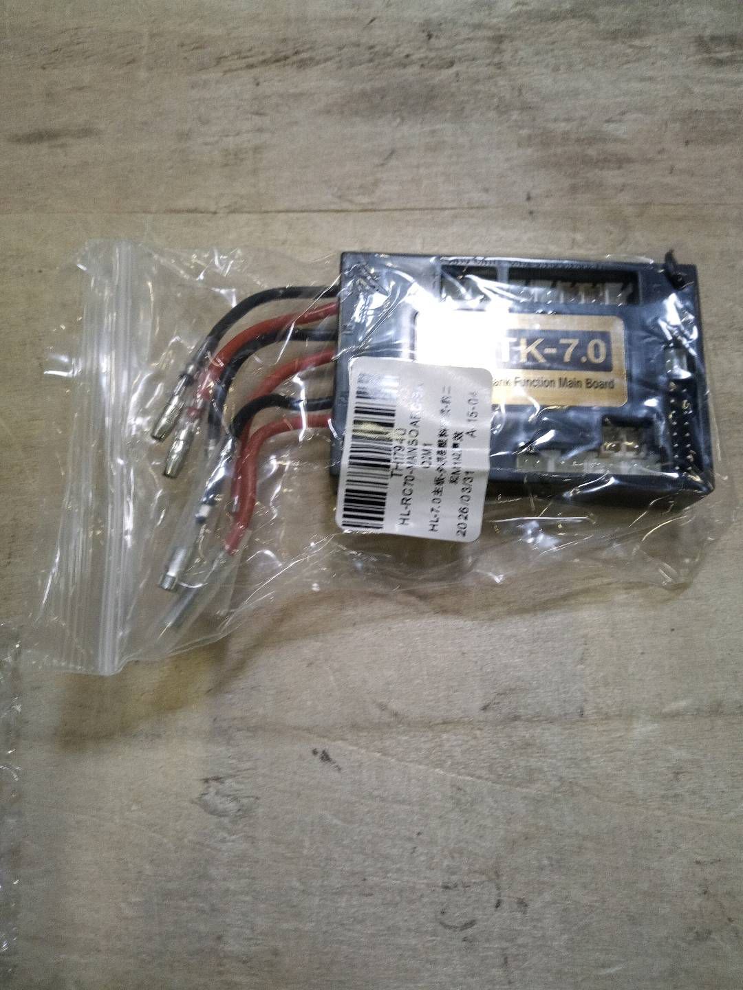 Second Hand Fast Free Shipping Henglong 7.0 Main Board With 1/16 RC German Leopard2A6 US Abrams M1A2 Tank Sound Model Parts