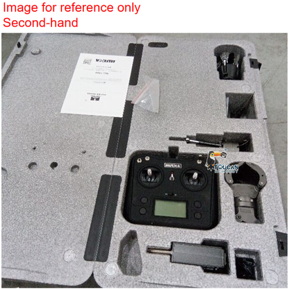 Second Hand US Stock HUINA New Upgrade 580 1/14 Metal Excavator Model Engineering Vehicle Electric Ball Grabber 360 Rotating Shear Claw Sound Lights