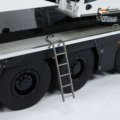 Eyewhale D1350 LTM1350 1/14 Metal RC Hydraulic Mobile Crane Truck for Heavy Construction Model