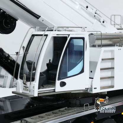 Eyewhale D1350 LTM1350 1/14 Metal RC Hydraulic Mobile Crane Truck PNP Heavy Construction Vehicle