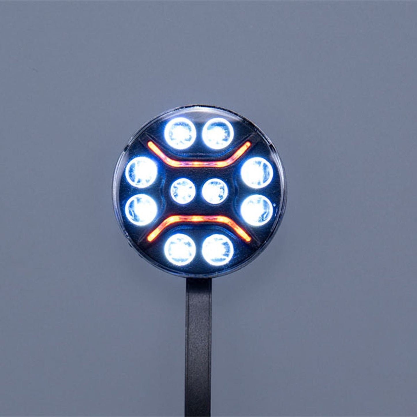 5V LED Spotlight Lamp Plastic Head Lamp for DIY TAMIYA 1/14 RC Tractor Truck 770S R620 Crawler Off Road Car Excavator Tipper