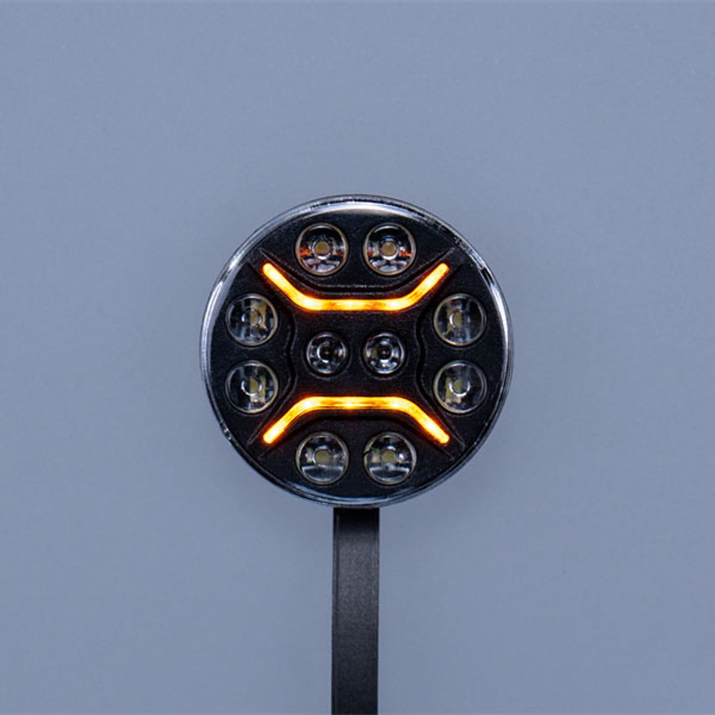 5V LED Spotlight Lamp Plastic Head Lamp for DIY TAMIYA 1/14 RC Tractor Truck 770S R620 Crawler Off Road Car Excavator Tipper