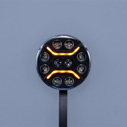 5V LED Spotlight Lamp Plastic Head Lamp for DIY TAMIYA 1/14 RC Tractor Truck 770S R620 Crawler Off Road Car Excavator Tipper