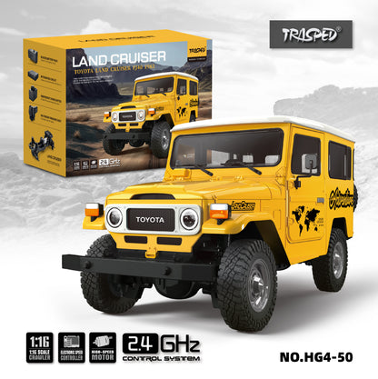 1/16 HG 4x4 RC Off-road Vehicles Land Cruiser FJ40 Electric Remote Control Crawler Car Painted Assembled Simulation Hobby