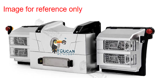 Pre-order New Product LESU 1/14 Tail Beam Rear Wing Lights for RC Truck 770S R620 R470 Remoted Controlled Car DIY Parts