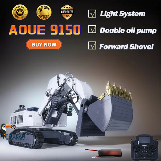 Pre-order 1/14 LESU RC Hydraulic Excavator 9150 Remote Controlled Digger Truck Vehicle RTR Hobby Model forward Shovel PL18EV Lite