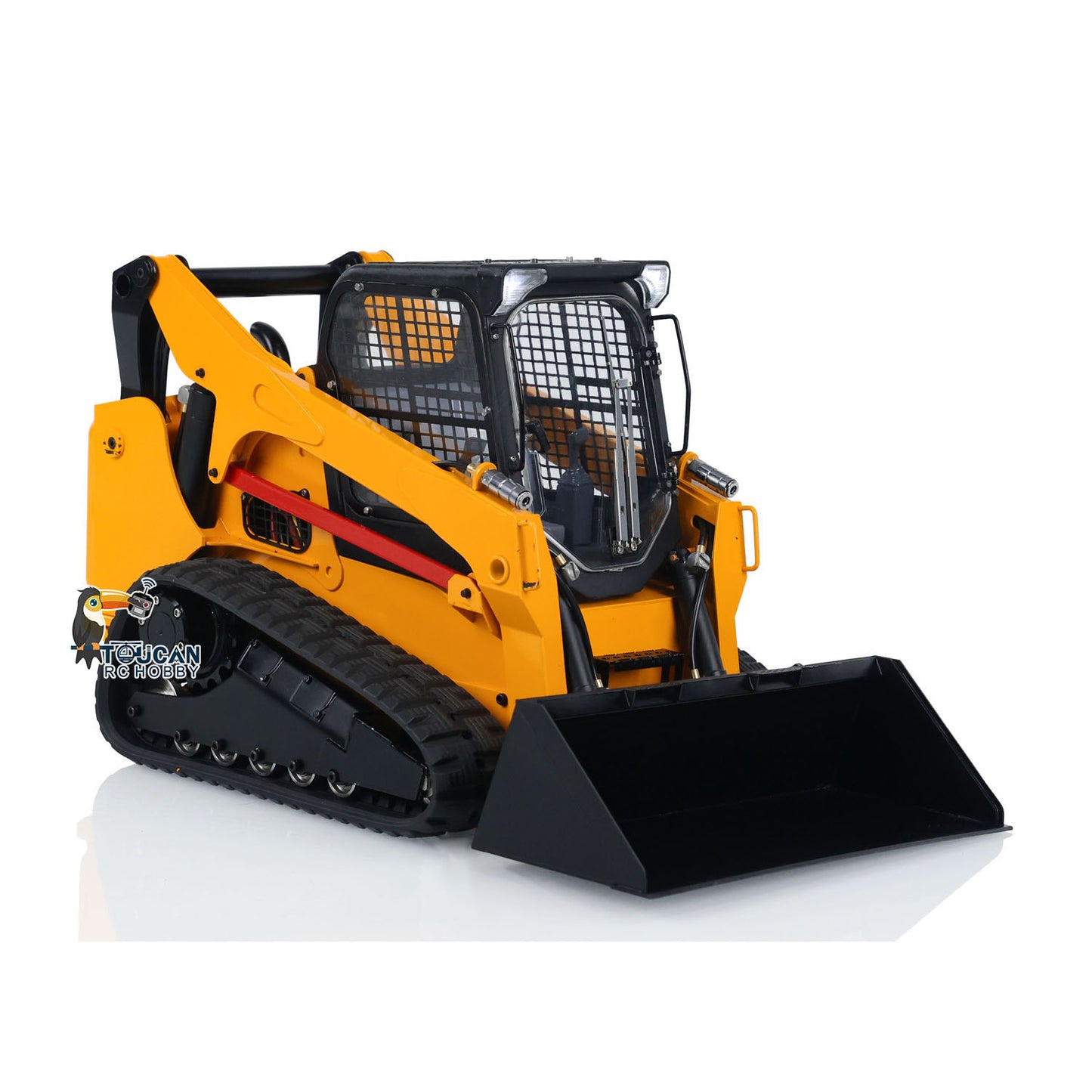 SM770 TOUCAN red black RTR loader built in motor servo light and sound function
