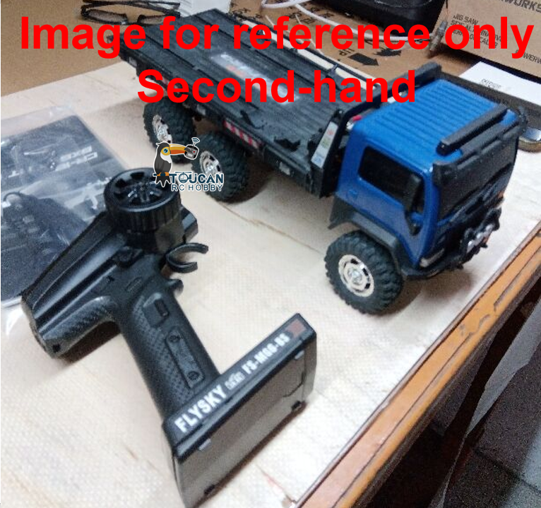 Fast Free Shipping Second Hand US Stock CR18P Flatbed Truck 6x6 RTR RC Rock Crawler 1/18 Off-Road Truck 2-Speed Lights