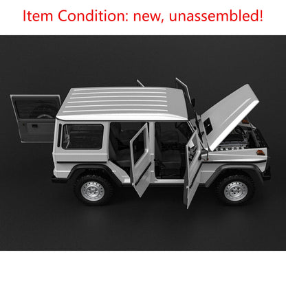 In Stock CAPO 1/8 RC Off Road Car Painted Kit CNC Metal Car Shell Differential Locks Openable Doors 2Speed Gearbox No Electronic Parts