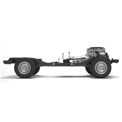 In Stock CAPO 1/8 RC Off Road Car Painted Kit CNC Metal Car Shell Differential Locks Openable Doors 2Speed Gearbox No Electronic Parts