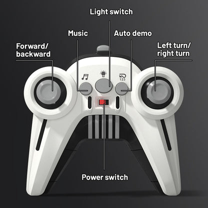 In Stock 1/14 RC 4*2 Off Road Vehicle Q202 2.4GHz Electric Remote Control Pickup Truck Alloy Shell LED Lights Sound Battery Ready to Go