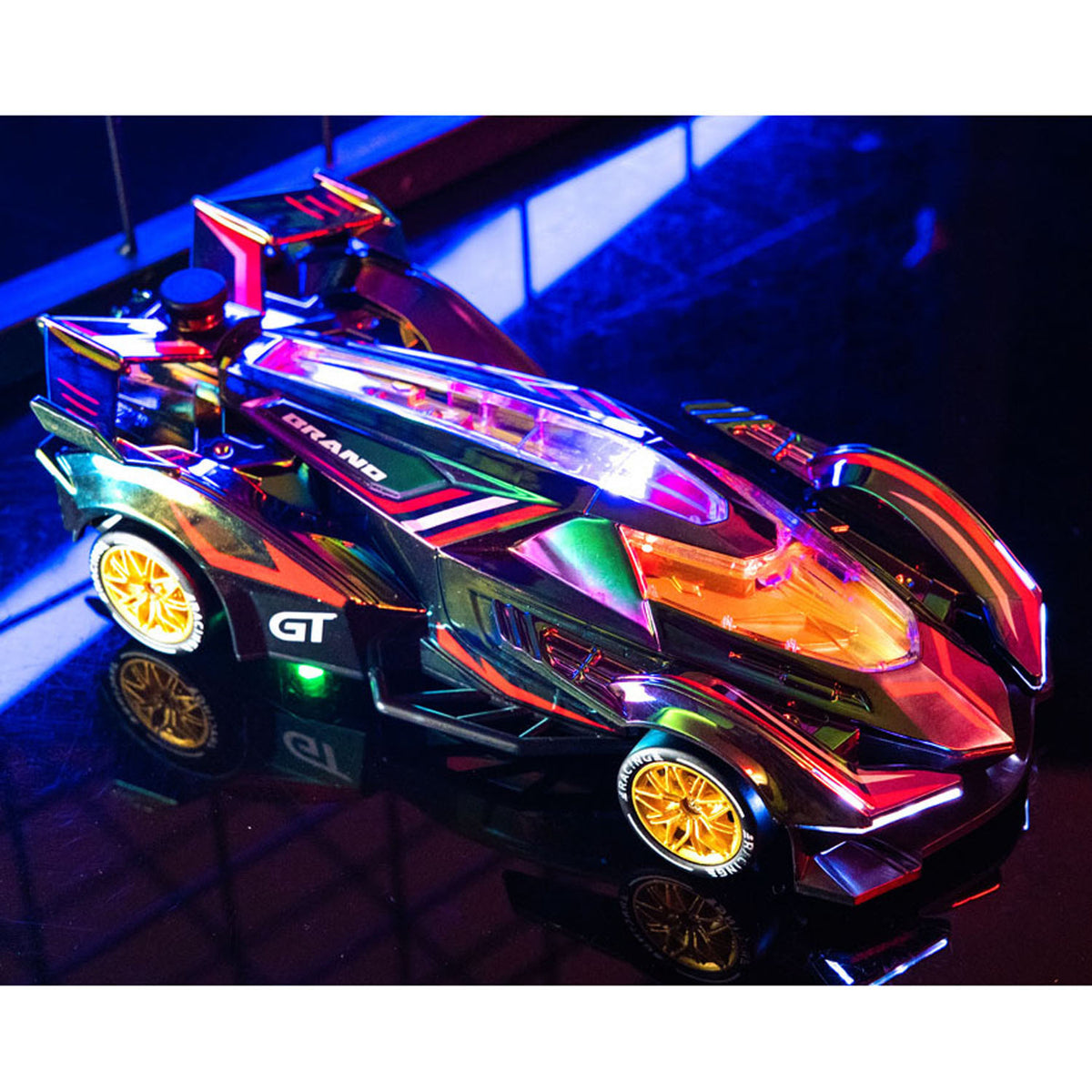 TOUCAN RC HOBBY 1/24 JJRC Q219 2.4G RC Racing Vehicle Lights Spray Drift Car RTR Toys All Wheel Drive Remote Control High Speed Model Battery