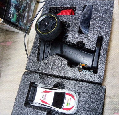 Free Shipping Second Hand US Stock 1/43 High Speed RC Racing Car Radio Controlled Drift Vehicle 4WD RTR Mini Model Toy 2.4G Radio Battery Gifts for Children