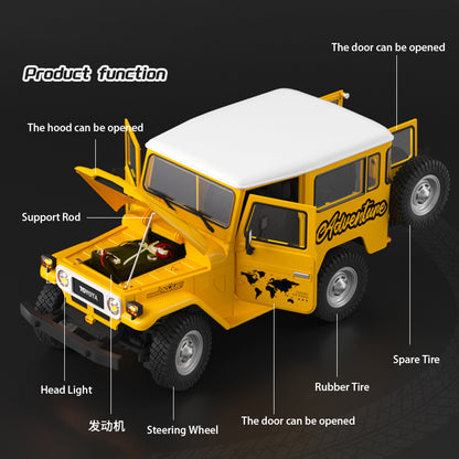 US Stock 4x4 1/16 HG RC Off-road Vehicles Electric Crawler Car FJ40