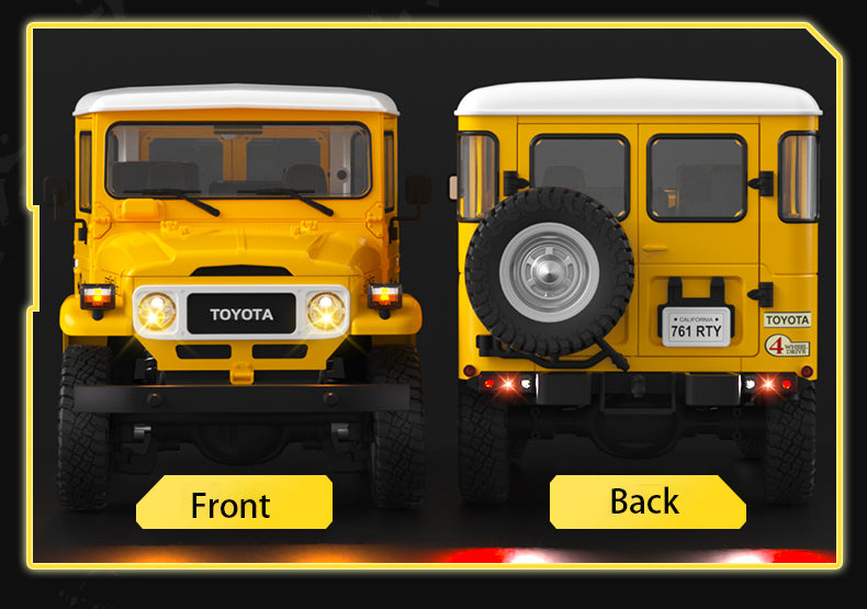 US Stock 4x4 1/16 HG RC Off-road Vehicles Electric Crawler Car FJ40