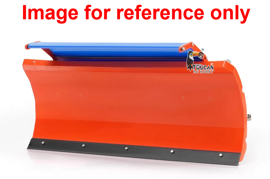 Metal Snow Shovel C0070 for A0018 LESU 1/14 RC Hydraulic Tractor Car 1050 Agricultural Truck A0018 DIY Remote Control Truck Model