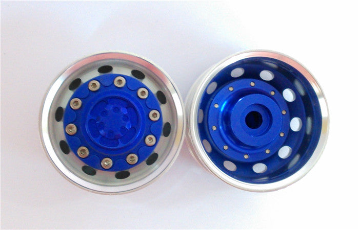 TOUCAN Metal Rear Front Wheel Hub for RC 1/14 DIY Tractor Truck Model