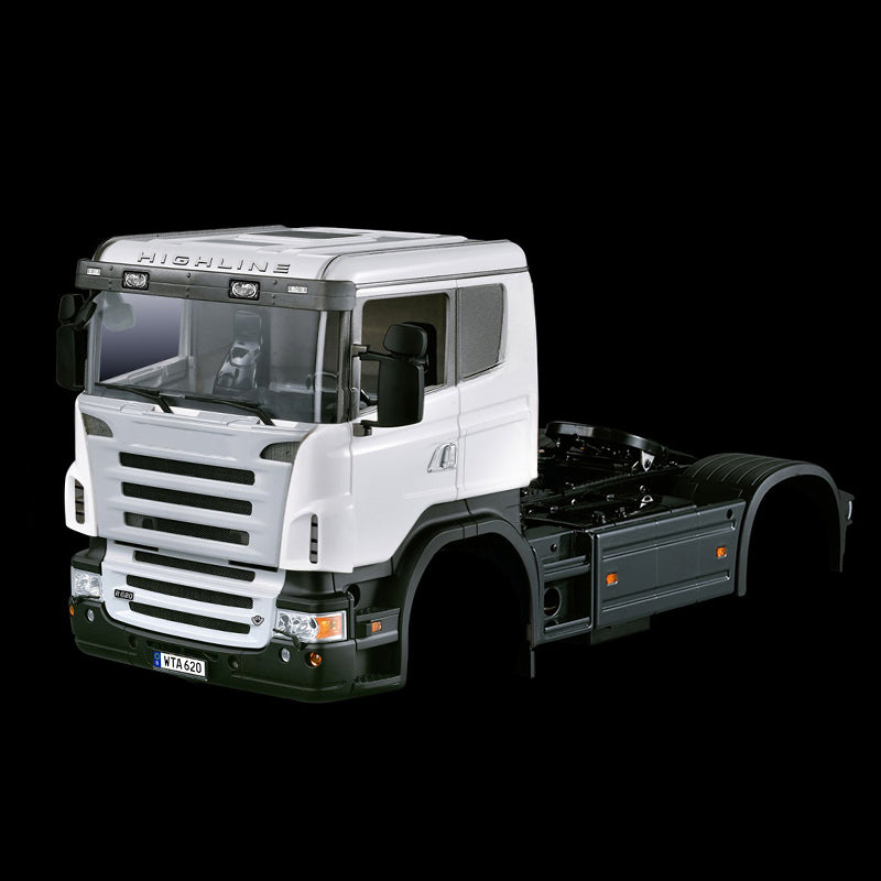1/14 TOUCAN RC Cabin Body Trailer Mid/Low/High-roof Tractor Truck Car Shell Kit Model 801A 801 801B DIY Parts