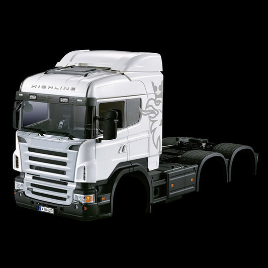 US Stock 1/14  Midtop RC Trailer Tractor Truck Car Shell Body 3Axles 802B Unassembled KIt Vehicle Model