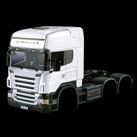 TOUCAN RC HOBBY US Stock 1/14 Scale Unassembled  3Axle Highline RC Trailer Tractor Truck Car Shell Body Model