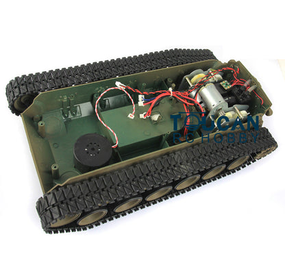 TOUCAN RC HOBBY Plastic Chassis Spare Part for Henglong 1/16 Scale USA M26 Pershing RC Tank 3838 Radio Controlled Panzer DIY Models