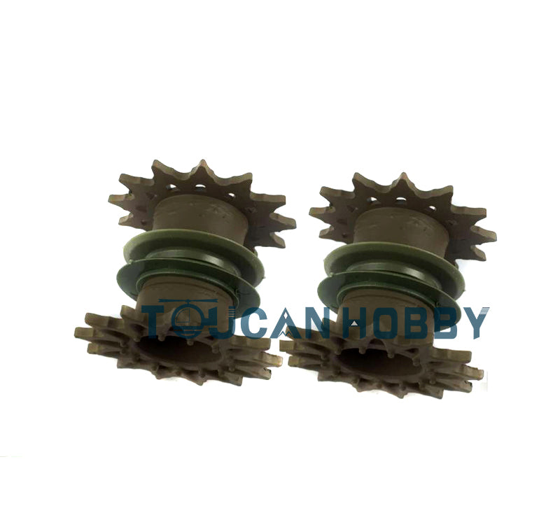 TOUCAN RC HOBBY IN Stock Plastic Tracks Sprockets Road Driving Wheels Suspension Bars Idlers Stickers Decoration Parts Bag For Henglong 1/16 USA M26 Pershing 3838 RC Tank