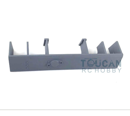 TOUCAN RC HOBBY Rear Rack Turret machine Gun Shield Plastic Accessories Pack Chassis Spare Part Decal For HL 1/16 3868 RC Tank Vehicle Model