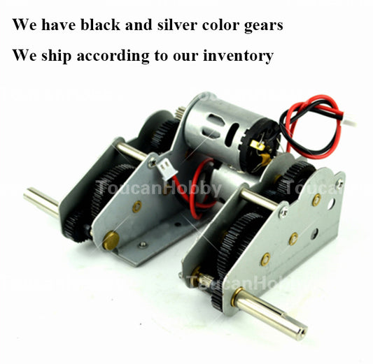 US Stock Henglong Steel HL59mm Gearbox for 1/16 RC Tank 3838/3839/3878/3889/3908/3918