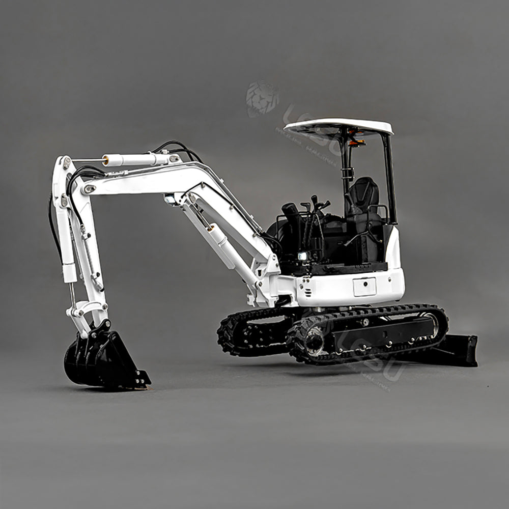Mini LESU 1/14 RC Hydraulic Excavator PC30 Metal Radio Controlled Digger Model Frsky X14 Radio Upgrade Sound System Battery