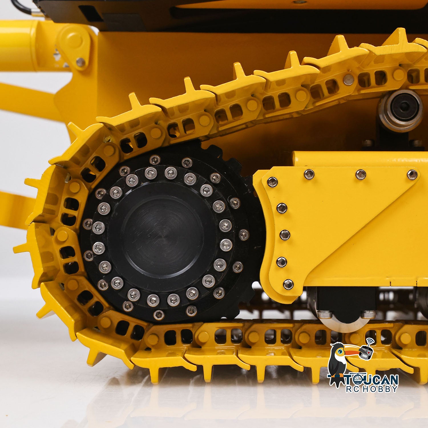 GZJCModel D155AX 1/12 Metal RC Hydraulic Bulldozer RTR Model 7CH