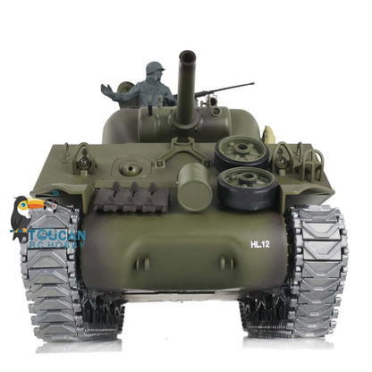 Henglong 3898 tank model with metal tracks and steel gearbox assembly
