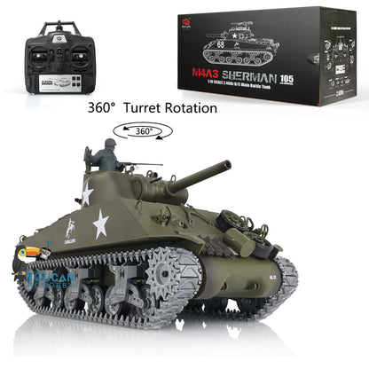 Henglong 3898 RC tank built with heavy steel driving gearbox
