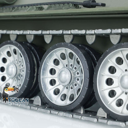 Henglong 1/16 7.0 3909 Soviet Union T34/85 RC Tank with Metal Track Drive Idler Road Wheels Gearbox