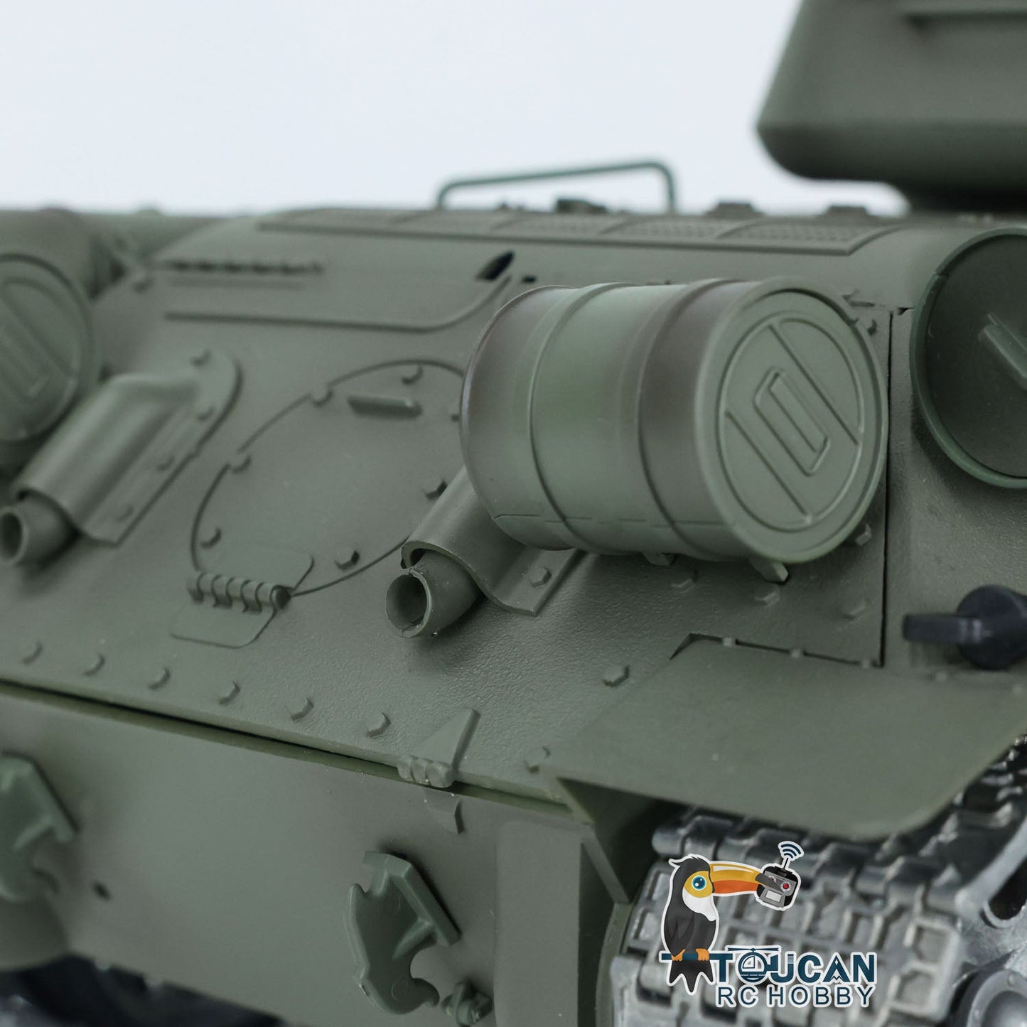 Henglong 1/16 7.0 3909 Soviet Union T34/85 RC Tank with Metal Track Drive Idler Road Wheels Gearbox