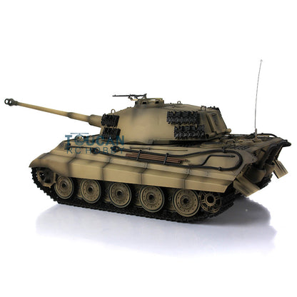Henglong 1/16 7.0 Customized 3888A King Tiger RTR RC Tank with 360 Degree Turret FPV Barrel Recoil