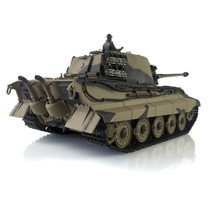 Henglong 1/16 7.0 Customized 3888A King Tiger RTR RC Tank with Infrared Combat BB Unit