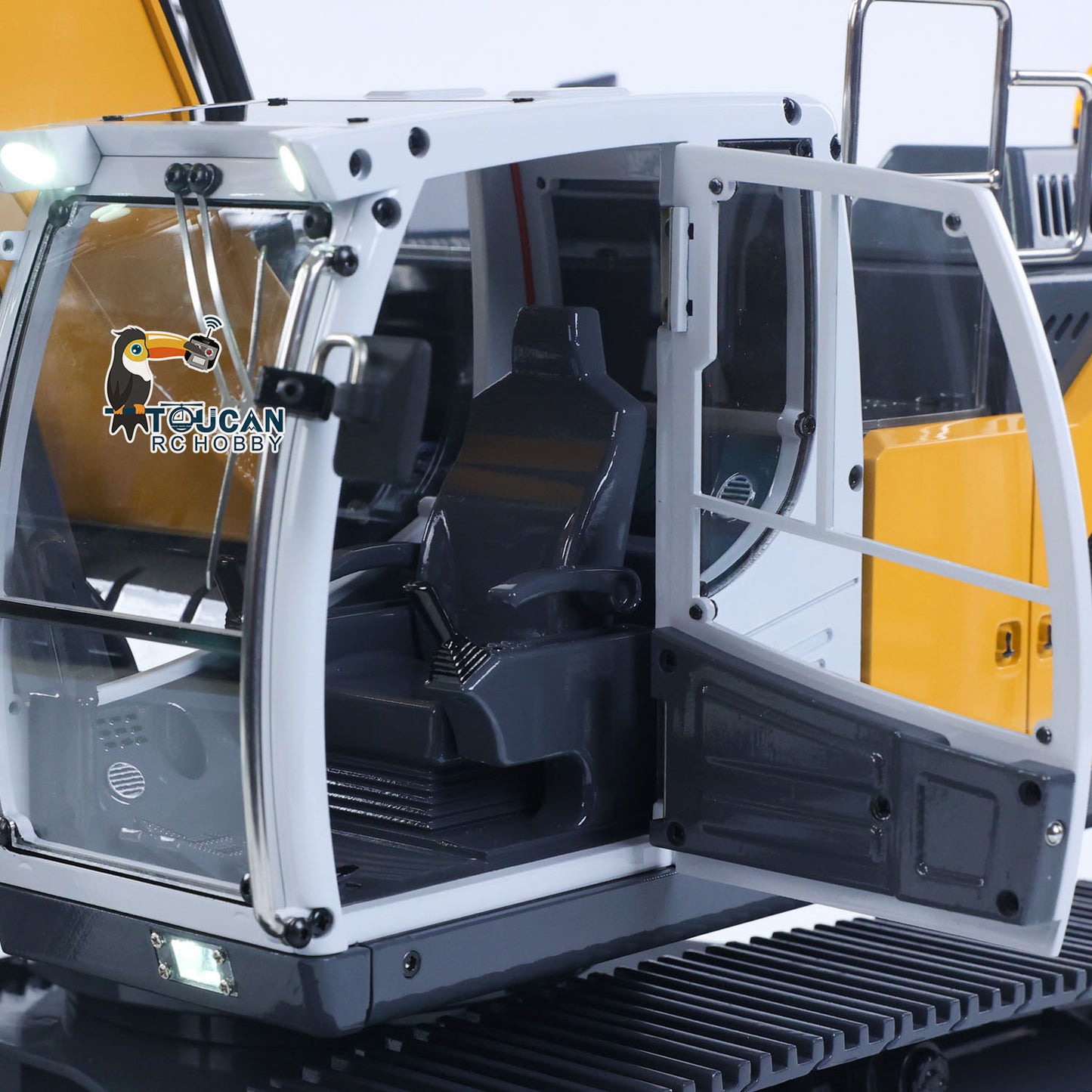 Heavy duty all metal hydraulic excavator flysky PL18EV remote complete electric kit
