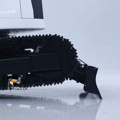 1/14 C308 RC Hydraulic Excavator 4 Valve Remote Control Construction Vehicle Extended Arm Brushless Motor No Sounds Charger