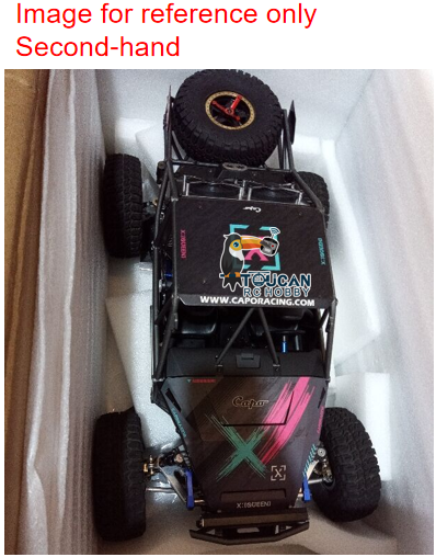 Second Hand US Stock Capo U4 Queen 1/8 RC Crawler Car 2 Speeds Remote Control Racing Vehicles CD1582X