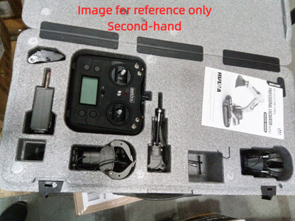 Second Hand US Stock HUINA New Upgrade 580 1/14 Metal Excavator Model Engineering Vehicle Electric Ball Grabber 360 Rotating Shear Claw Sound Lights