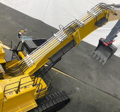 TOUCAN RC HOBBY BMG 1/14 374 UHD 4-arm RC Hydraulic Demolition Excavator Radio Control Digger Assembled & Painted PL18EV Sound Light System
