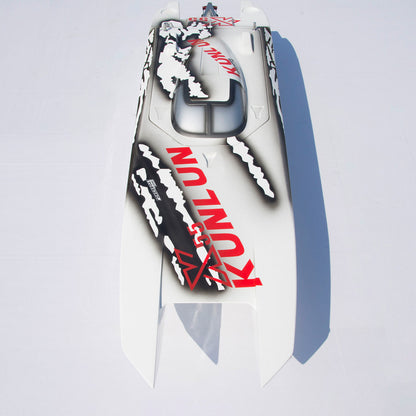 DTRC 110km/h X55 Remote Control High-speed Racing Boats Waterproof RC Ships Hobby Model Optional Versions CNC Hardware