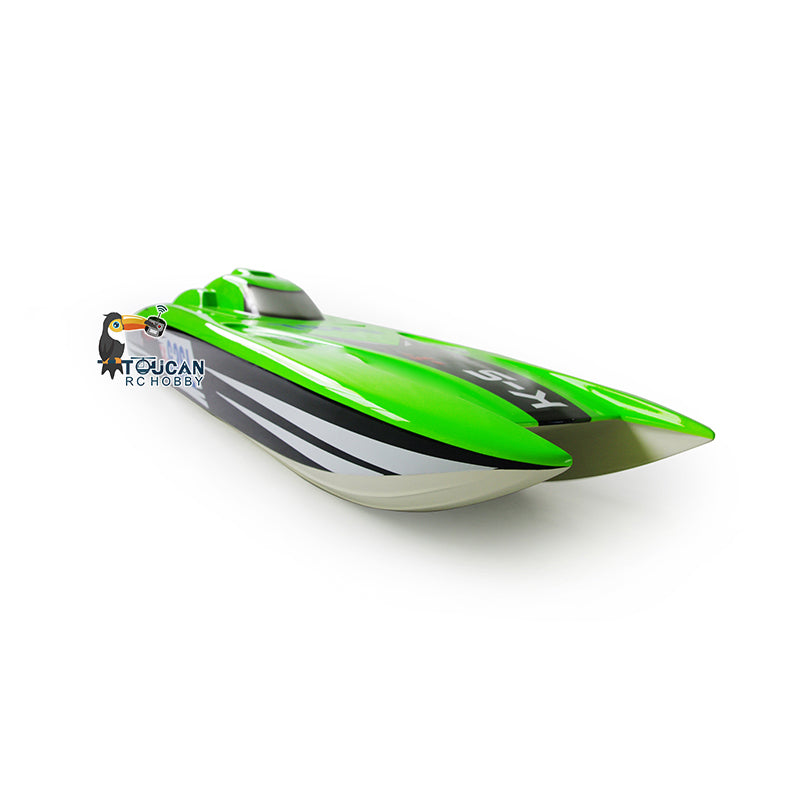 26CC G26L Prepainted Gasoline Racing KIT Fiber Glass RC Boat Hull Dendroaspis Polylepis Only for Advanced Player DIY Model Adult
