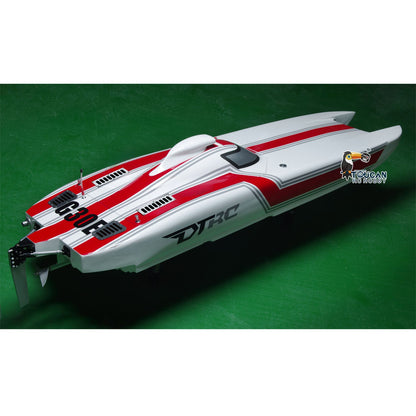 G30E Painted Kevlar 30CC Gasoline Racing ARTR RC Green Boat DIY Model Engine Servo Controller Shaft 1300*360*220mm 65-70km/h Gift