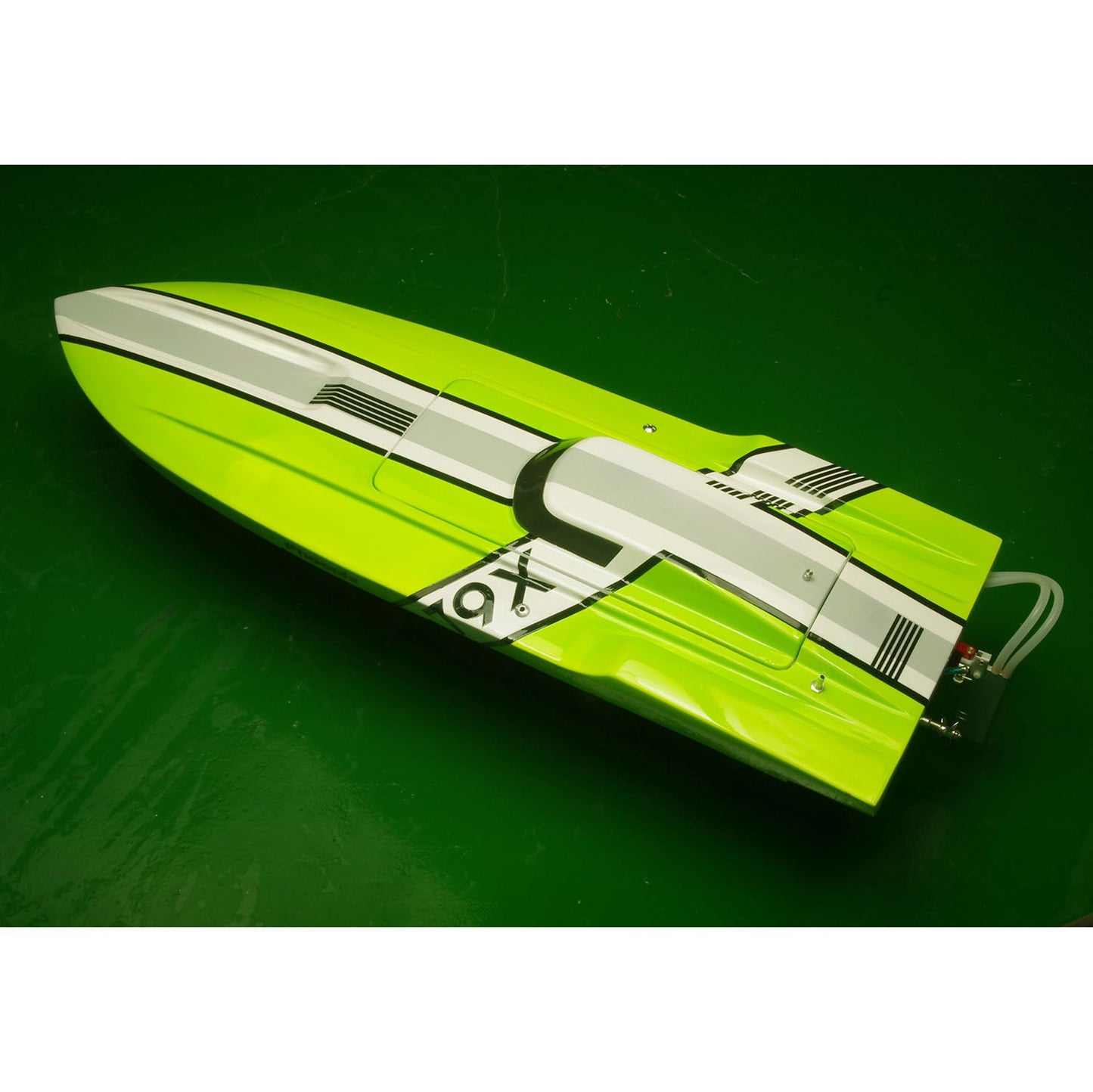 DTRC Fiberglass Remote Control Racing Boat X79 High Speed RC Ship Model Brushless Motor Waterproof ESC 3KG Servo No Battery