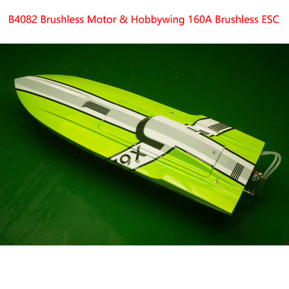 DTRC Kevlar Remote Control Racing Boat X79 High Speed RC Ship Model 160A Waterproof Brushless Motor ESC 3KG Servo No Battery