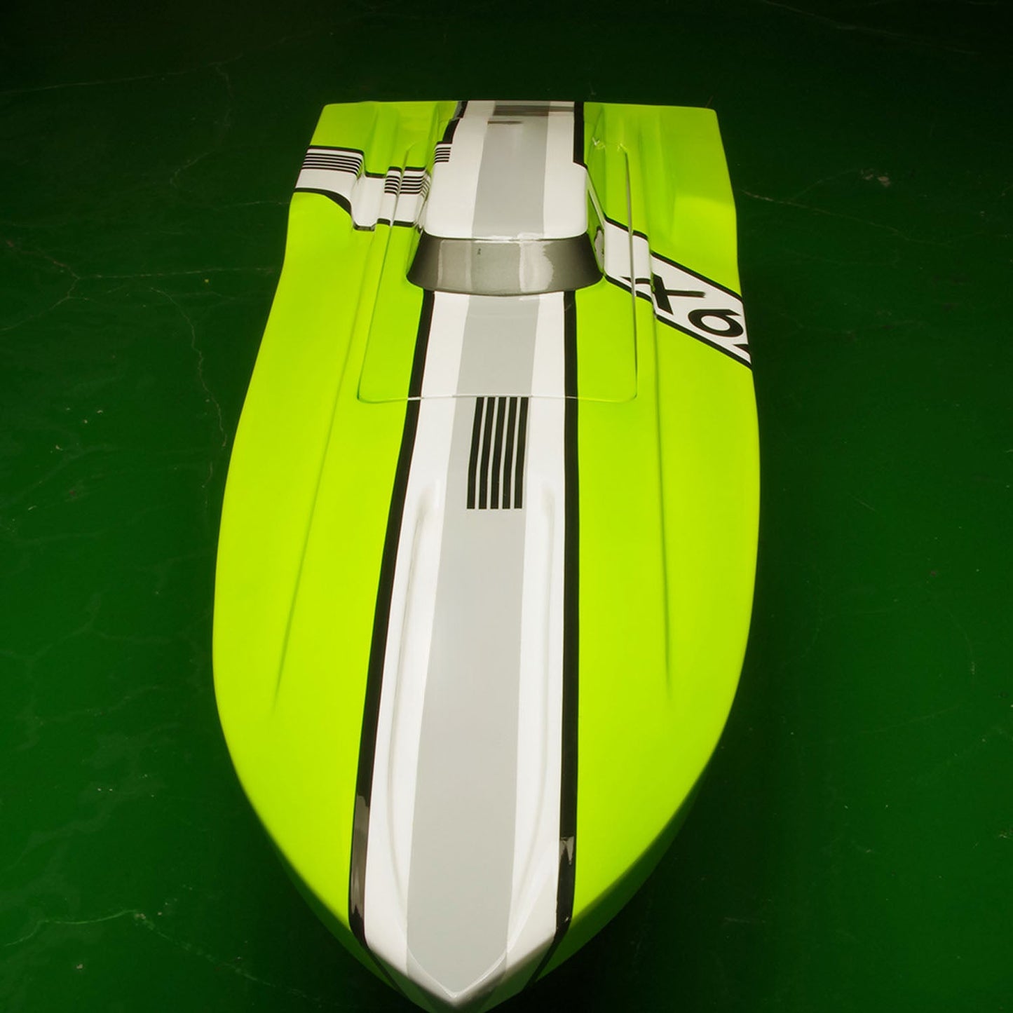 DTRC X79 Kevlar Boat Hull for Remote Control High Speed Racing Boat RC DIY Model Ship Only for Advanced Player WITHOUT Hardware